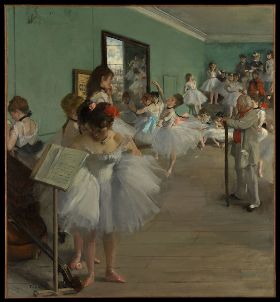 Edgar Degas - The Dance Class (1874)